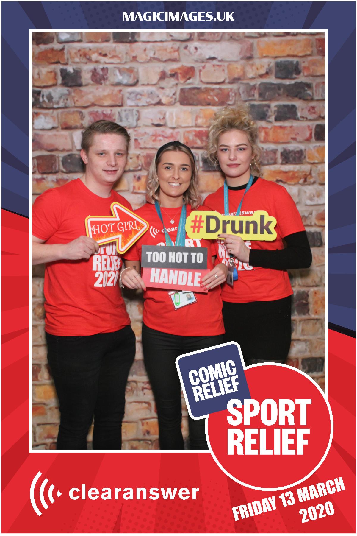 Clear Answer Sport Relief | View more photos from the event at gallery.magicimages.uk/u/MagicImages/Clear-Answer-Sport-Relief